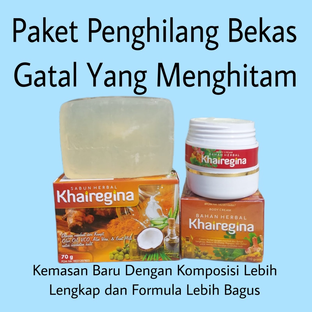 Peket Penghilang Bekas Gatal Koreng Kudis Gudik Kurap Budug Yang Sudah Menghitam di Kulit