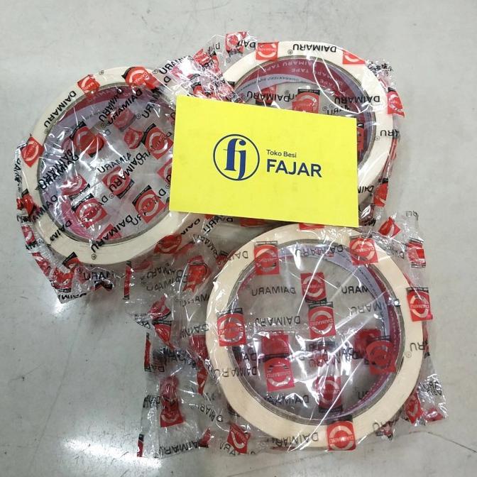

\"\"\"\] lakban kertas daimaru 1 inch / isolasi kertas / masking tape