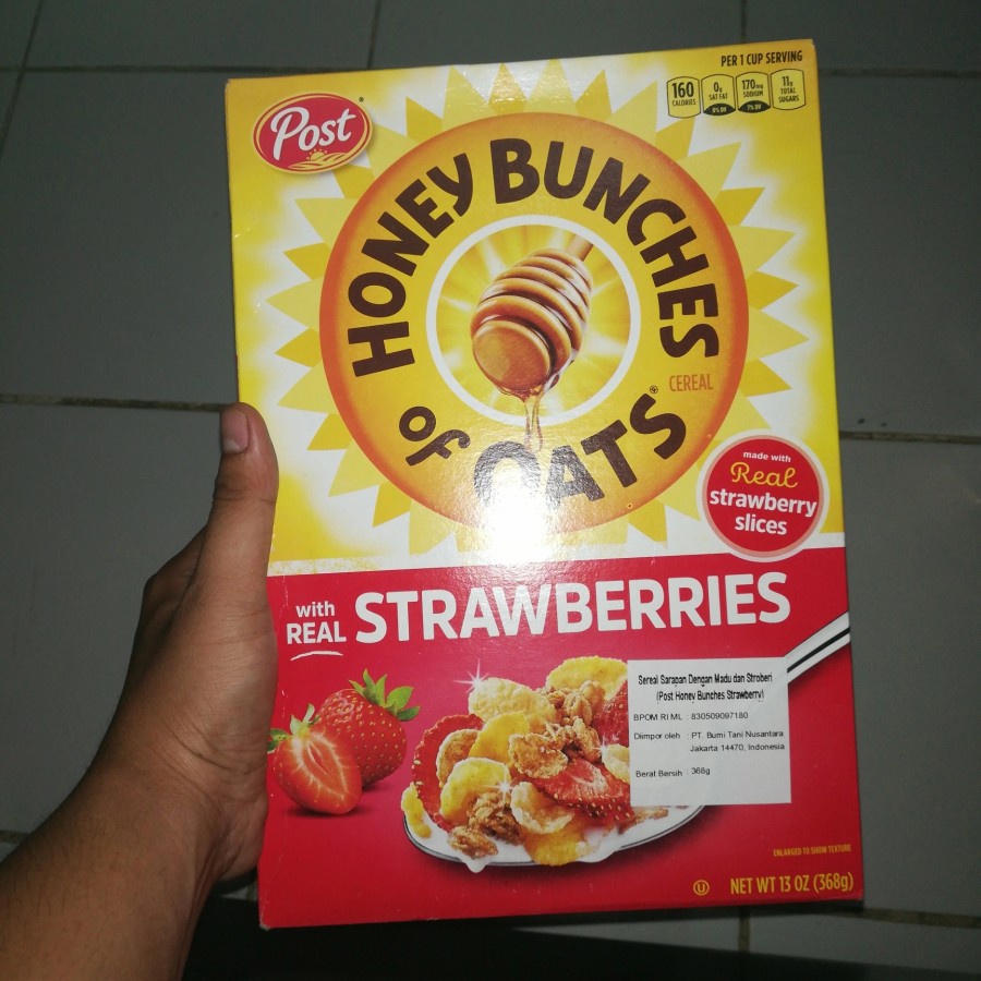 

Post Honey Bunches Oats Strawberry 368 gr