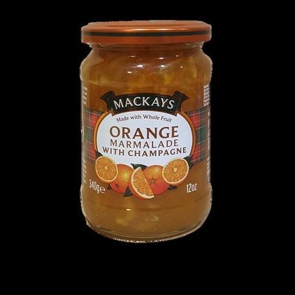 

Mackays Orange Marmalade With Champagne Selai 340gr