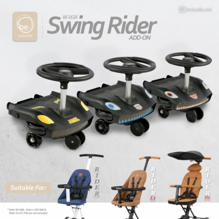 Swing Rider Babyelle ride on / Swing untuk tambahan babyelle rider