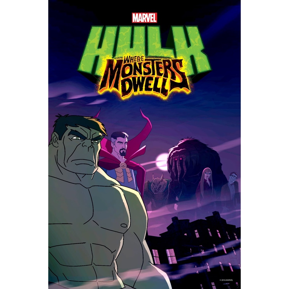 DVD Kaset Hulk: Where Monsters Dwell (2016)