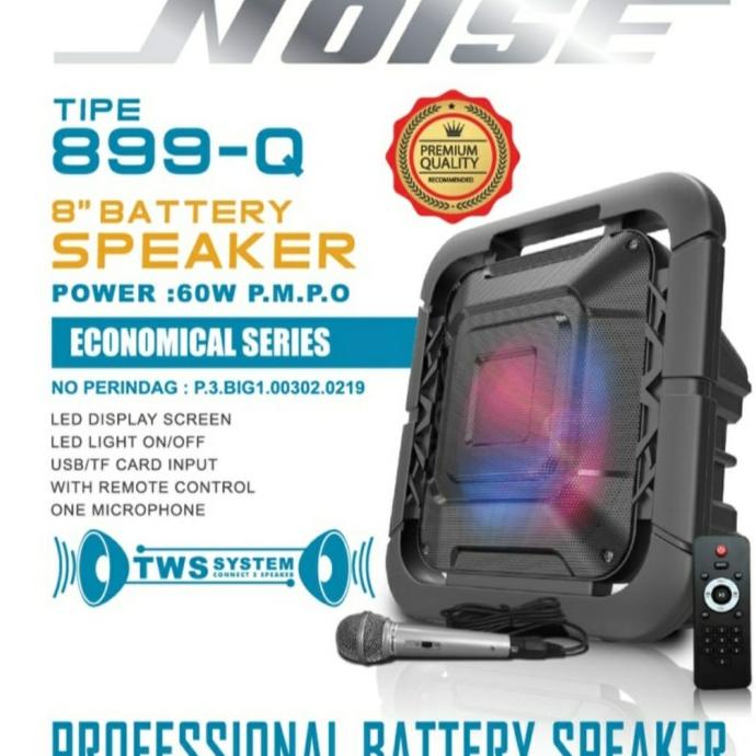 Buruan beli] Speaker Portable Noise 8" 899Q