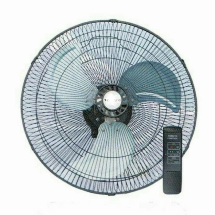 HOT PROMO Kipas Angin Dinding Wall Fan+Remote YUNDAI 18 inch Besi Khusus GOJEK