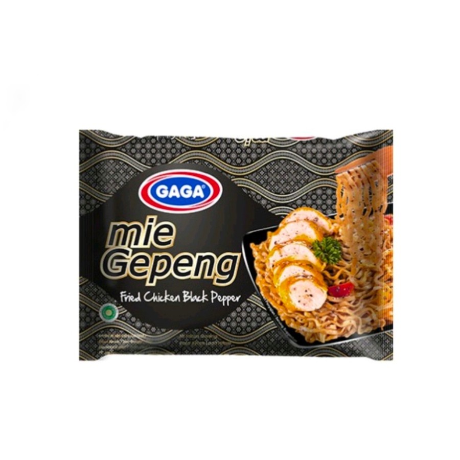 

MIE GAGA GEPENG GORENG AYAM LADA HITAM 75 GR