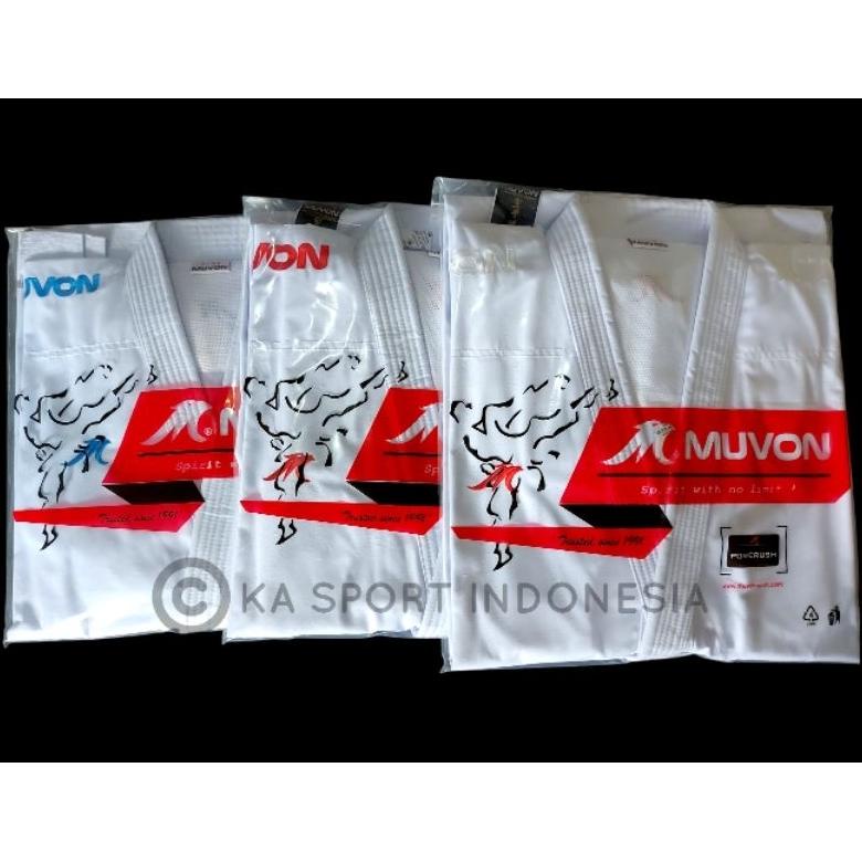 PROMO GIL4 Baju Karate gi KATA MUVON POWERUSH POWER RUSH Original jc42