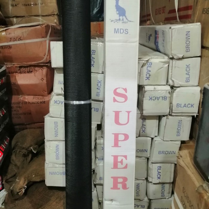 Latins Kawat Parabola Baja Hitam Harga Per Roll - Kawat Nyamuk Baja Hitam