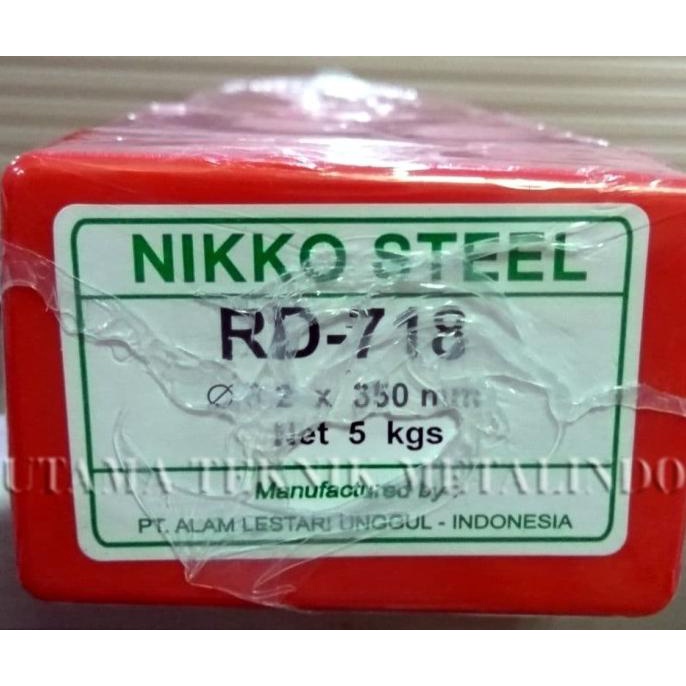 Kawat Las NIKKO STEEL RD-718 Diameter 3,2mm - AWS E 7018