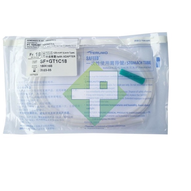 ➻tk Paling Popular NGT Stomach Tube Terumo / NGT Terumo FR 12 14 16 18 Pcs G56 ❉