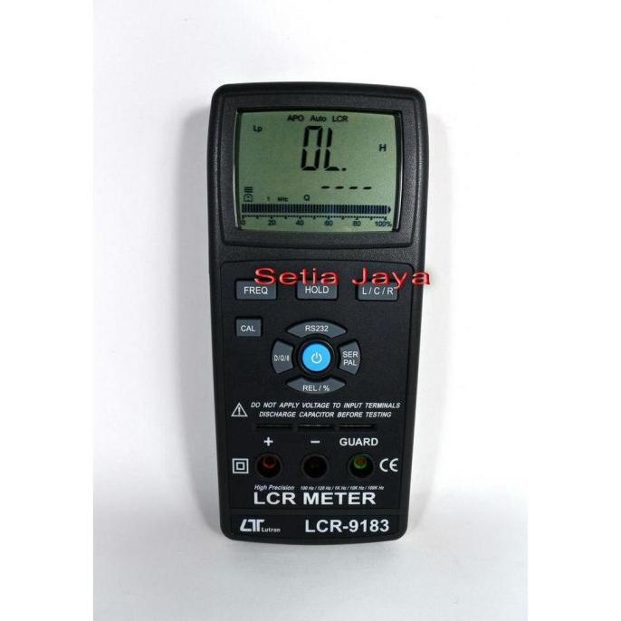 INSTRUMENT LCR Meter Lutron LCR-9183 ready upgrade lcr 9184