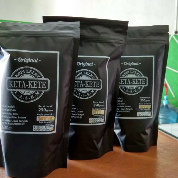 

MQTF5253 Ready Stok KOPI LELET KETA KETE KHAS LASEM REMBANG 250 GRAM