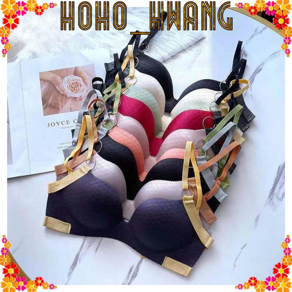 Terbaru Hoho_Hwang (B-95) Bra Fashion Tanpa Kawat | Bra Sexy | Bra Allsize