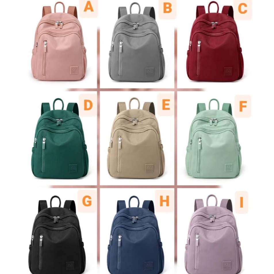 HKPL5159 ✔  COLOUR FOX BACKPACK DAN TAS SELEMPANG MINI COLOURFUL