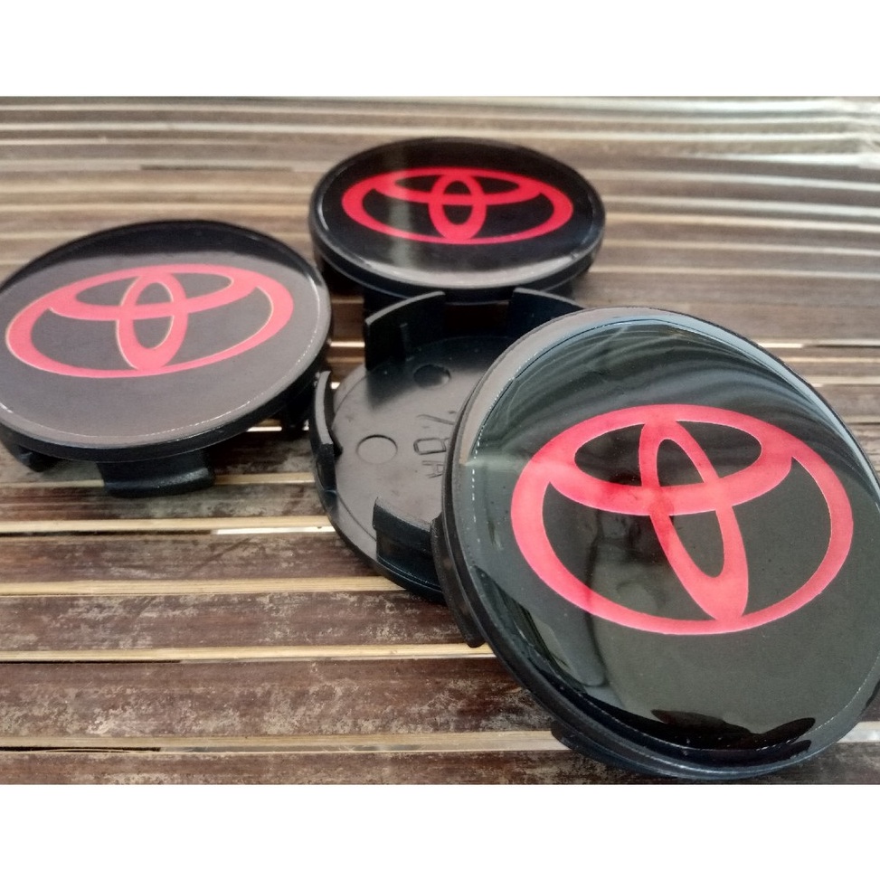 ★★★ TiG Dop Center Caps / Tutup Lubang Tengah Velg Racing Oem Toyota Avanza / Daihatsu Xenia / Honda