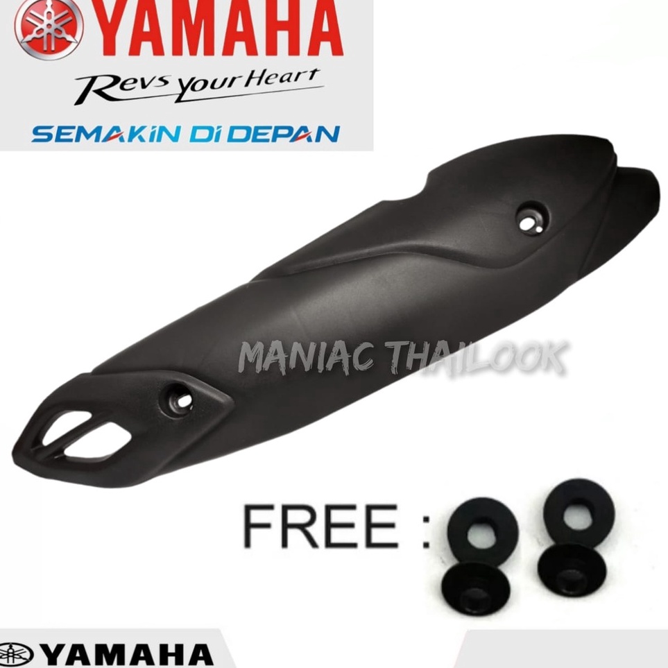 ✫ZDC cover tameng knalpot yamaha nmax 155 new/ aerox 155 new tahun 2020-2022 original standar ✼ 0 ✍