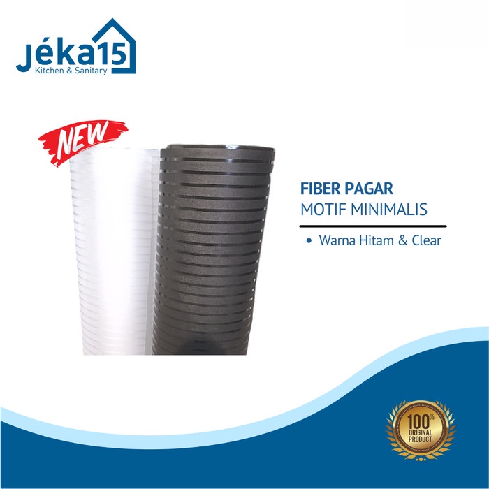 Terlaris Fiber Pagar Motif Minimalis
