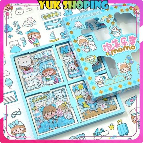 

Terlaris Yukshoping Sticker Sticker Momo Dapat Box Isi 100 Lembar S079