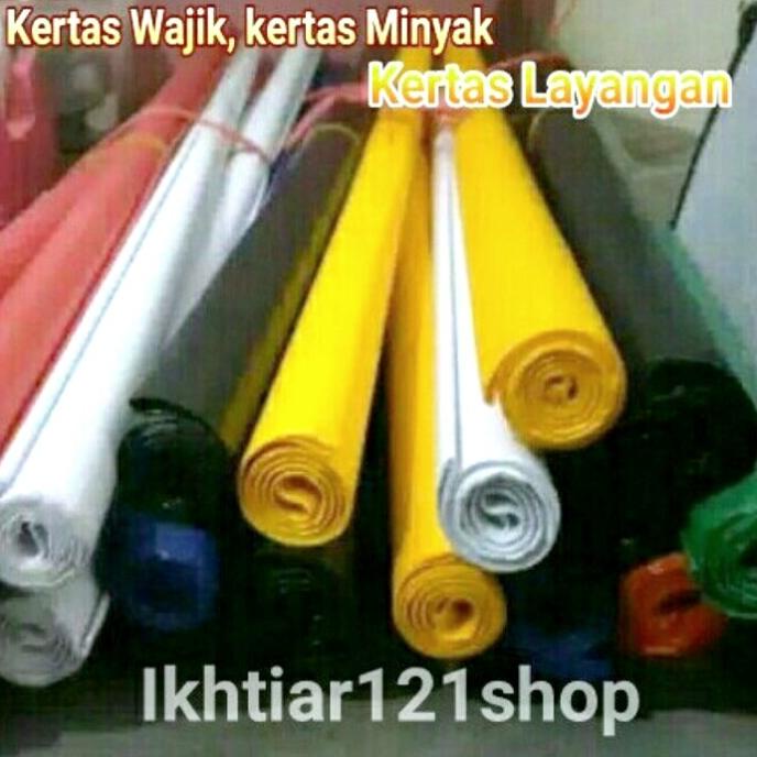 

><><><] Kertas Wajik/Kertas Minyak Layangan Satuan Grosir Murah