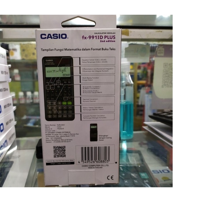 

Jual Kalkulator Casio Fx 991 Ms