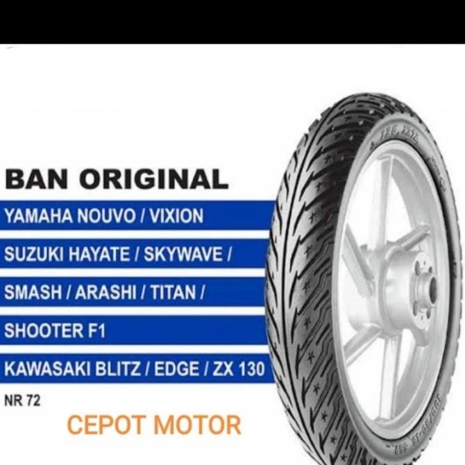 BAN LUAR IRC 70/90 80/90 90/90 ring 17 NR 72 NR72 tubetype