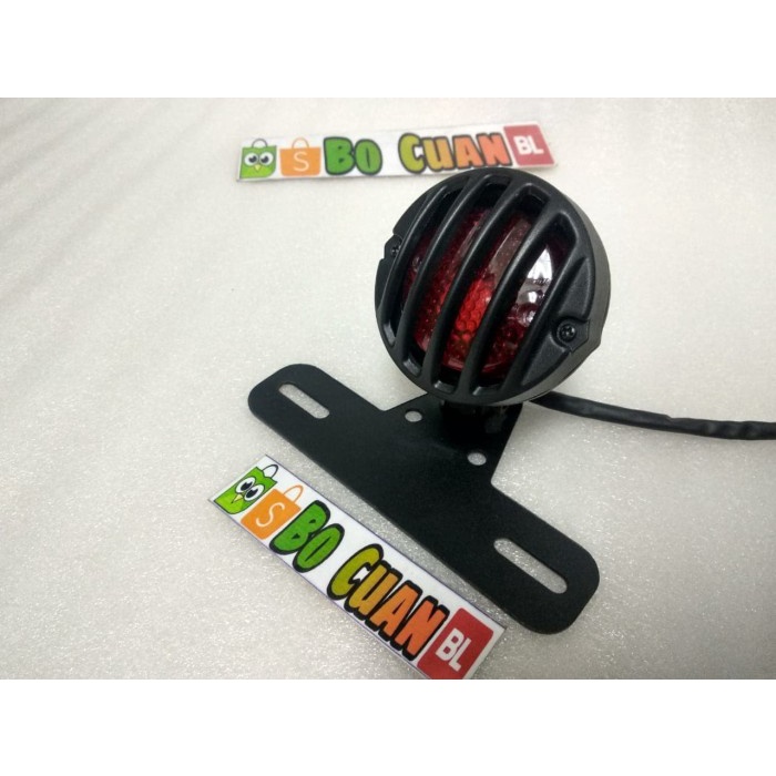 Lampu Stop Grill Japstyle Motor Custom Cafe Racer