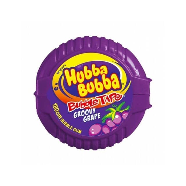 

Hubba Bubba Grape Bubble Tape- Permen Karet 1,8 Meter