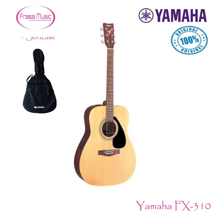 Gitar Yamaha Fx310 / Fx 310 / Fx-310 + Softcase Original