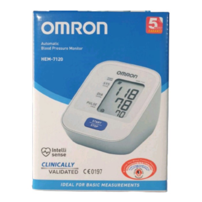 Ready Tensimeter Digital Omron Hem 7120 / Alat tensi darah digital / Tensi