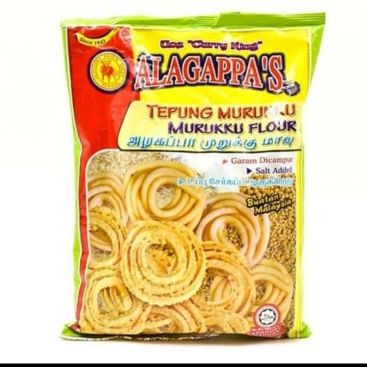 

monggo] ALAGAPPAS MURUKKU FLOUR / TEPUNG INDIA/ 500 GRAM