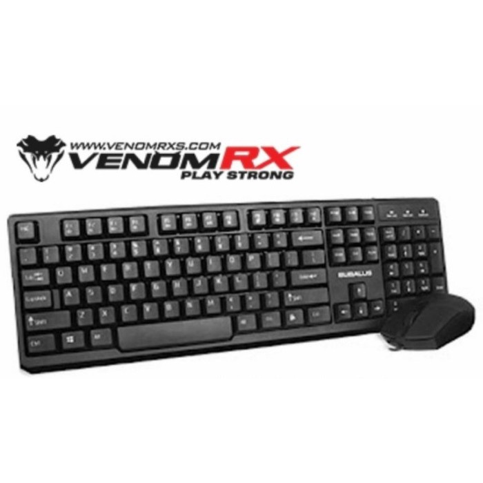 JUAL Keyboard dan Mouse Combo VenomRX BUBALUS USB