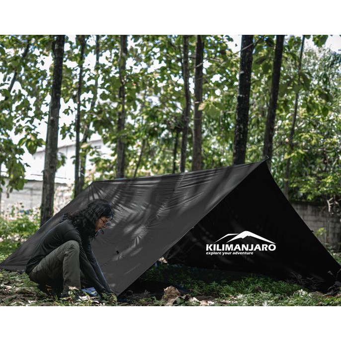 FLYSHEET 3x4 M KILIMANJARO Ultralight 19 Loop 19 Lubang Multifungsi