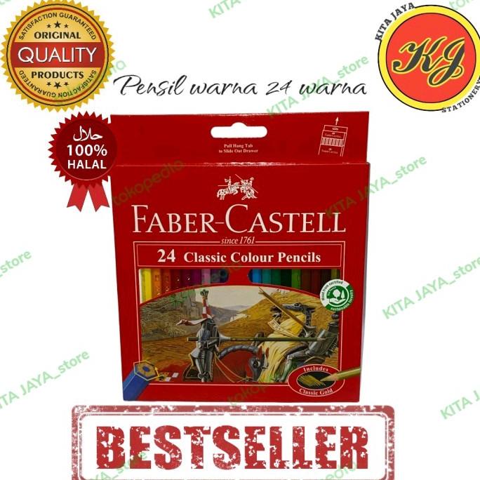 

Terbaru Pensil Warna Faber Castle 24 Warna Original