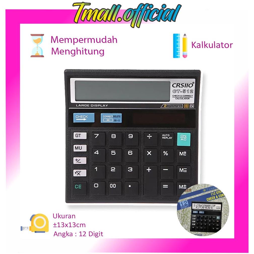 

Viral Tmall 12 Digit Kalkulator Check / Kakulator Dagang Besar / Calculator Ct 512 Murah S020