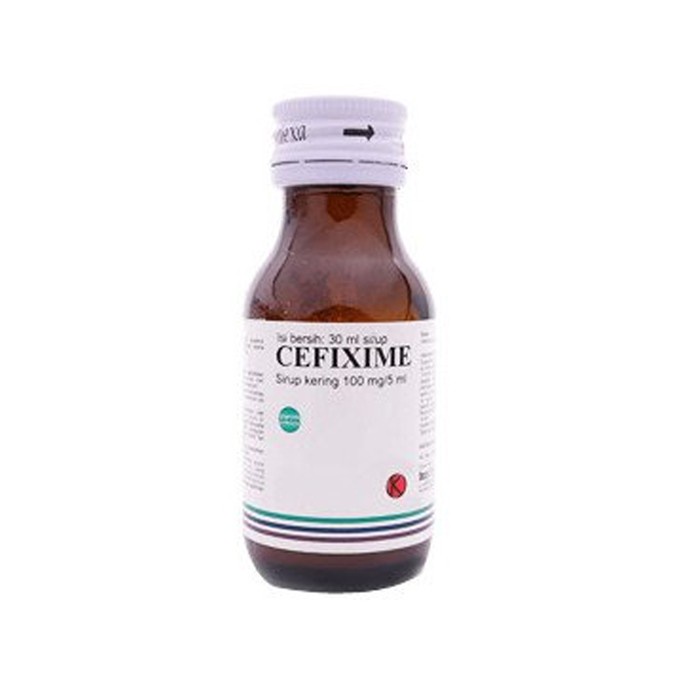 CEFIXIME 100 MG/5ML DS 30ML [GEN] / ANTIBIOTIK / INFEKSI / ISPA / ANTI INFEKSI