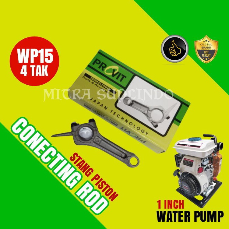 ↔ WP15-4TAK Conrod/Stang piston mesin pompa air ❉ ▲