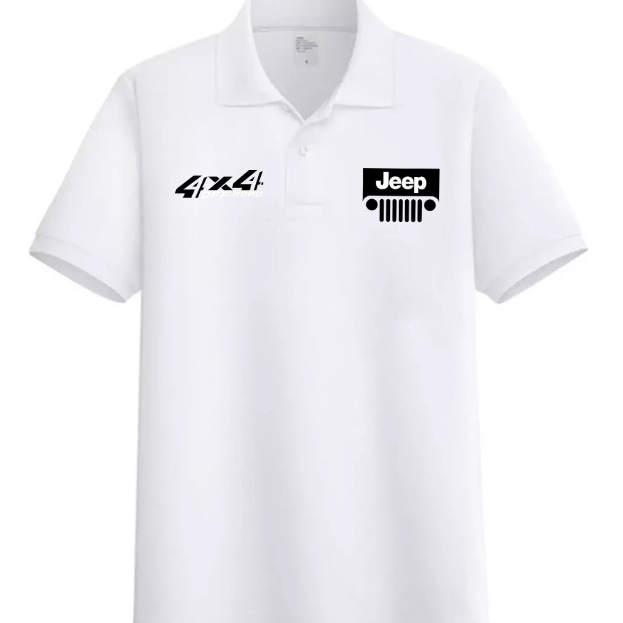 Diskon Promo Kaos Kerah Polo Distro Logo Jeep > Kaos Polo Logo Sablon Digital Premium Terkini
