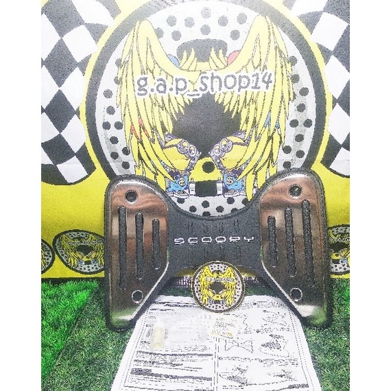 ➩Ekt KARPET SCOOPY NEW 2021 ORIGINAL ( KODE PART - 64300-K2F-A00 ) / ALAS KAKI TERMURAH ✮ ✢ ｀