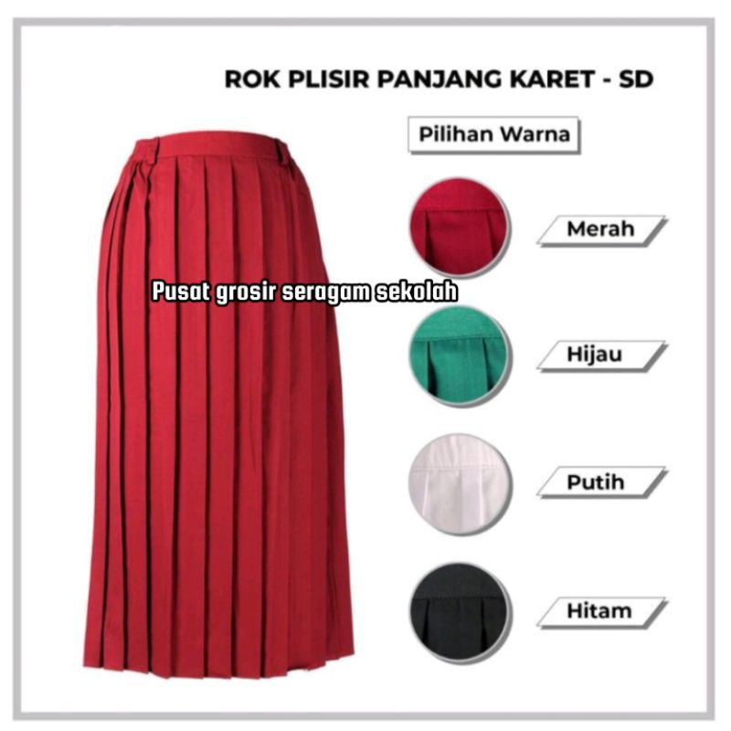 rok panjang sd mi biru terbaru