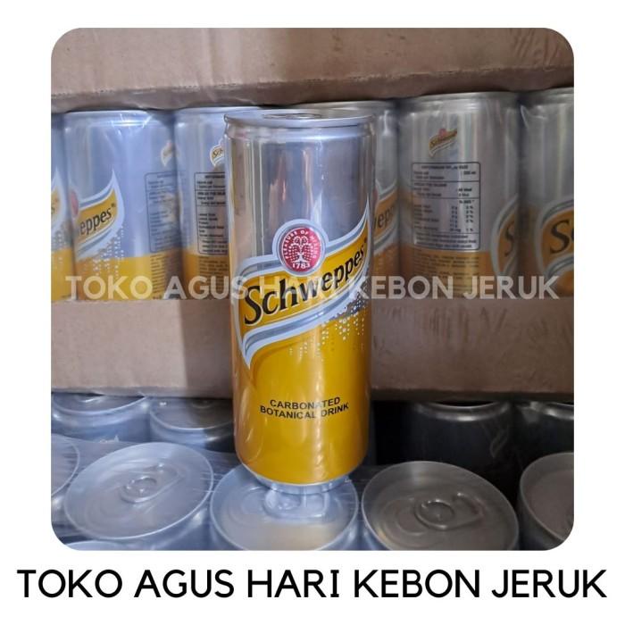 

Schweppes Tonic Water / Soda Water, 1 Dus Isi 24 Kaleng 330 Ml