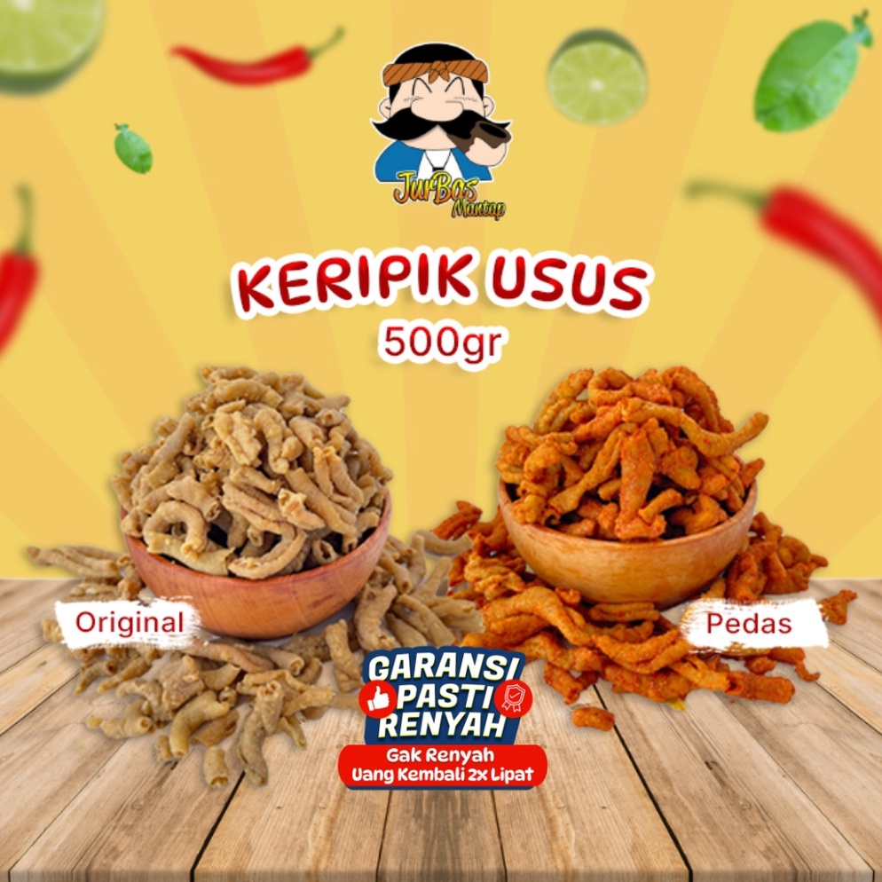 

Modis.. Keripik Usus 500gr IHT