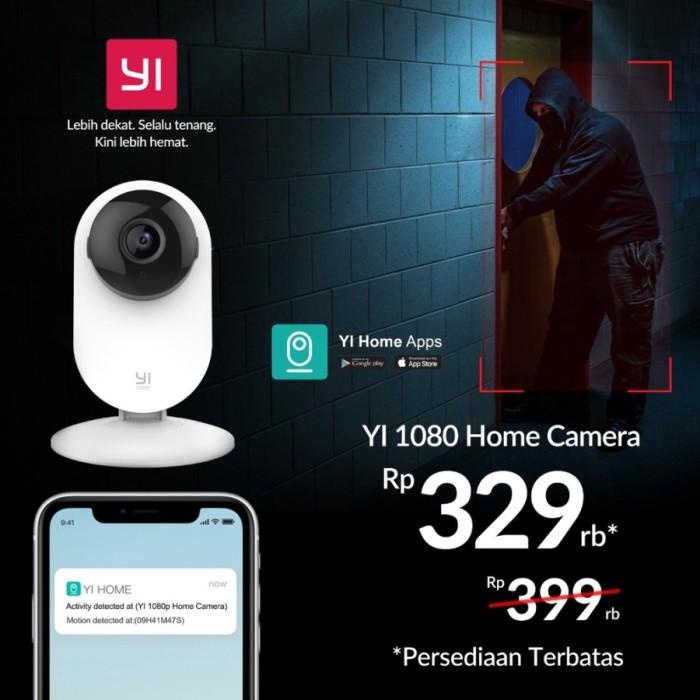 TERLARIS XIAOMI XIAOYI CCTV YI HOME 720P VERSI INTERNATIONAL