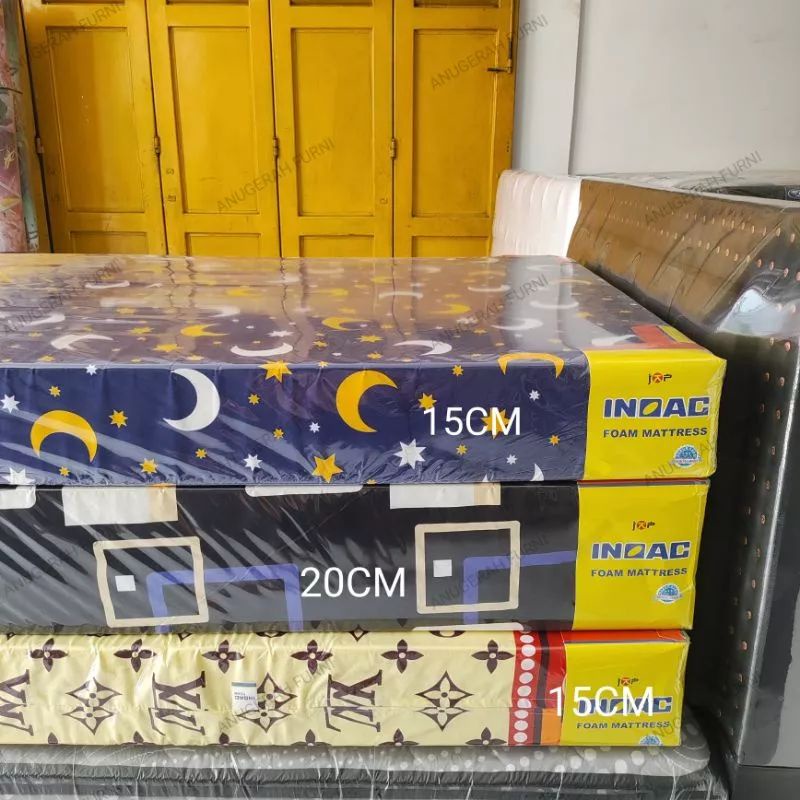 (KHUSUS KARGO SELURUH INDONESIA) Kasur Inoac 120x200x20cm kasur busa inoac kasur tebal 20cm GARANSI 