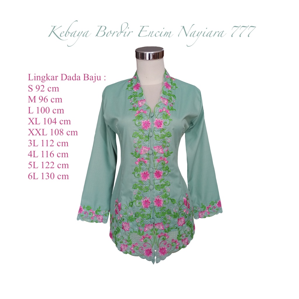 Kebaya Bordir Encim Nayiara 777