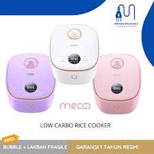 MECOO RICE COOKER Digital Rice Cooker Low Carbo Low Sugar 400 Watt 1.5L Digital Non Stick Coated Ceramic Hemat Listrik &amp; Anti Lengket