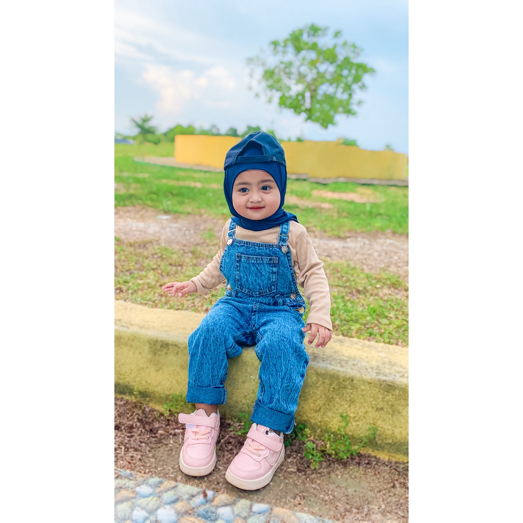 1-6TH OVERALL JEANS ANAK KENZIE OVERALL CELANA PANJANG ANAK BAJU KODOK ANAK