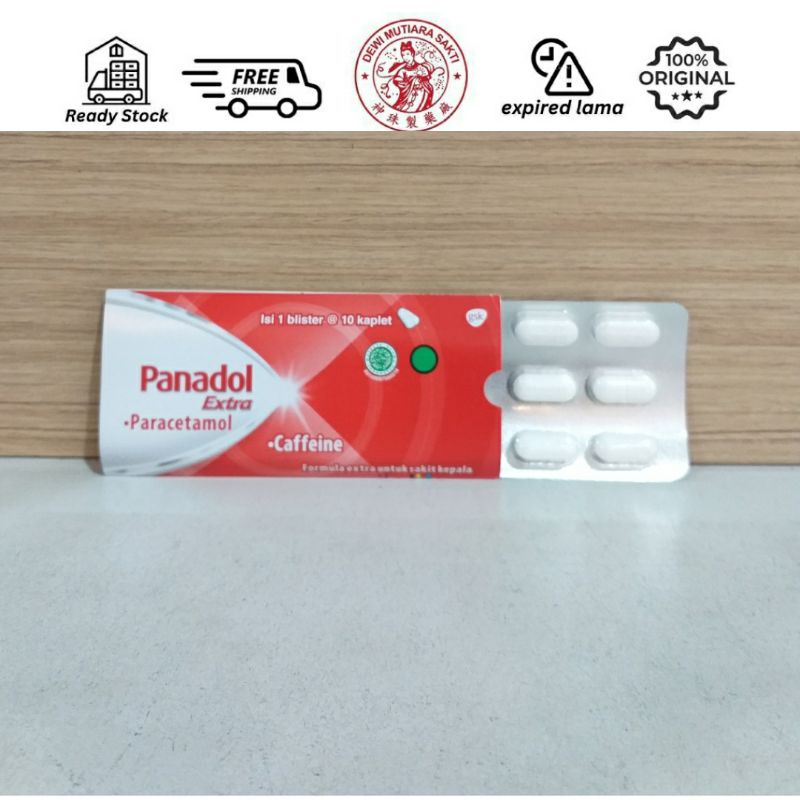 PANADOL EXTRA PARACETAMOL caffeine 10 kaplet