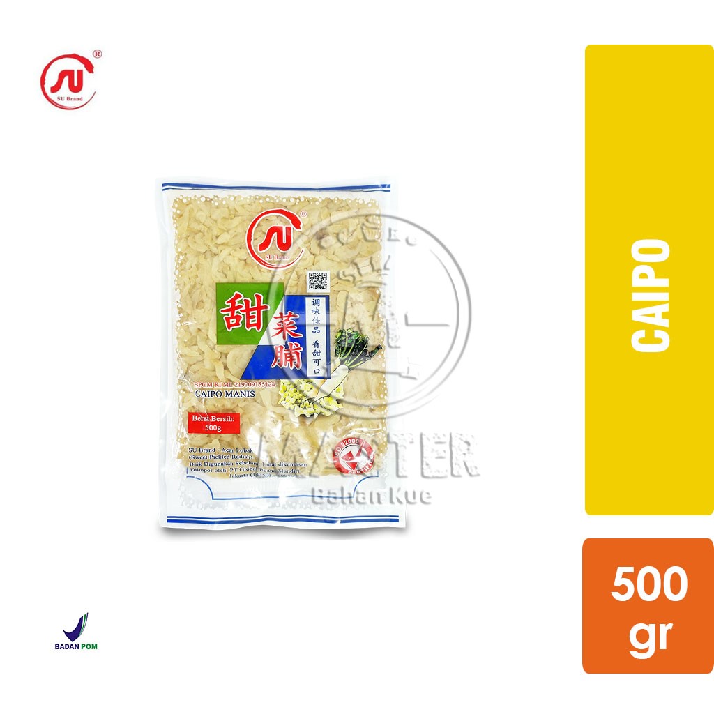 

Caipo Manis Acar Lobak Manis Chaipo SU BRAND [500 gr]