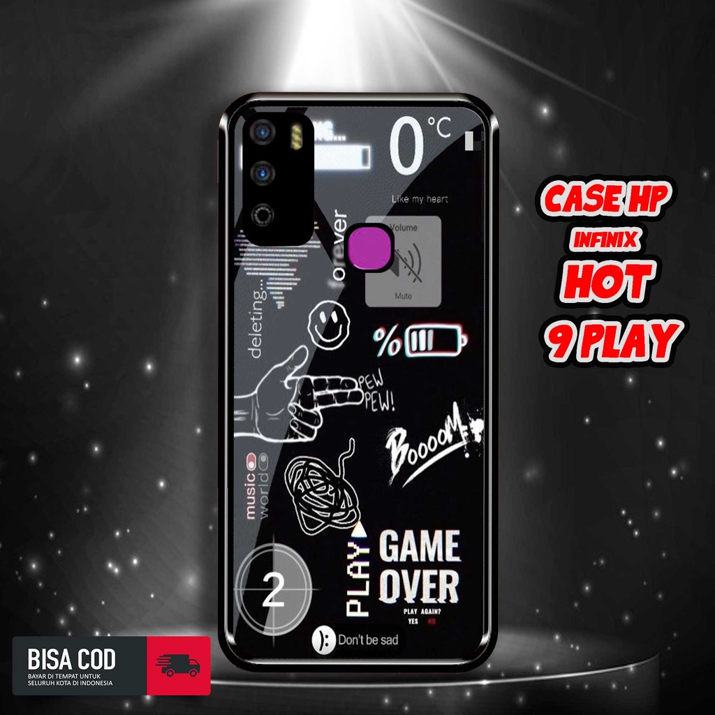 Case INFINIX HOT 9 PLAY 2023 Motif [NASA TICKET] Casing INFINIX HOT 9 PLAY TERBARU Hardcase Glossy K