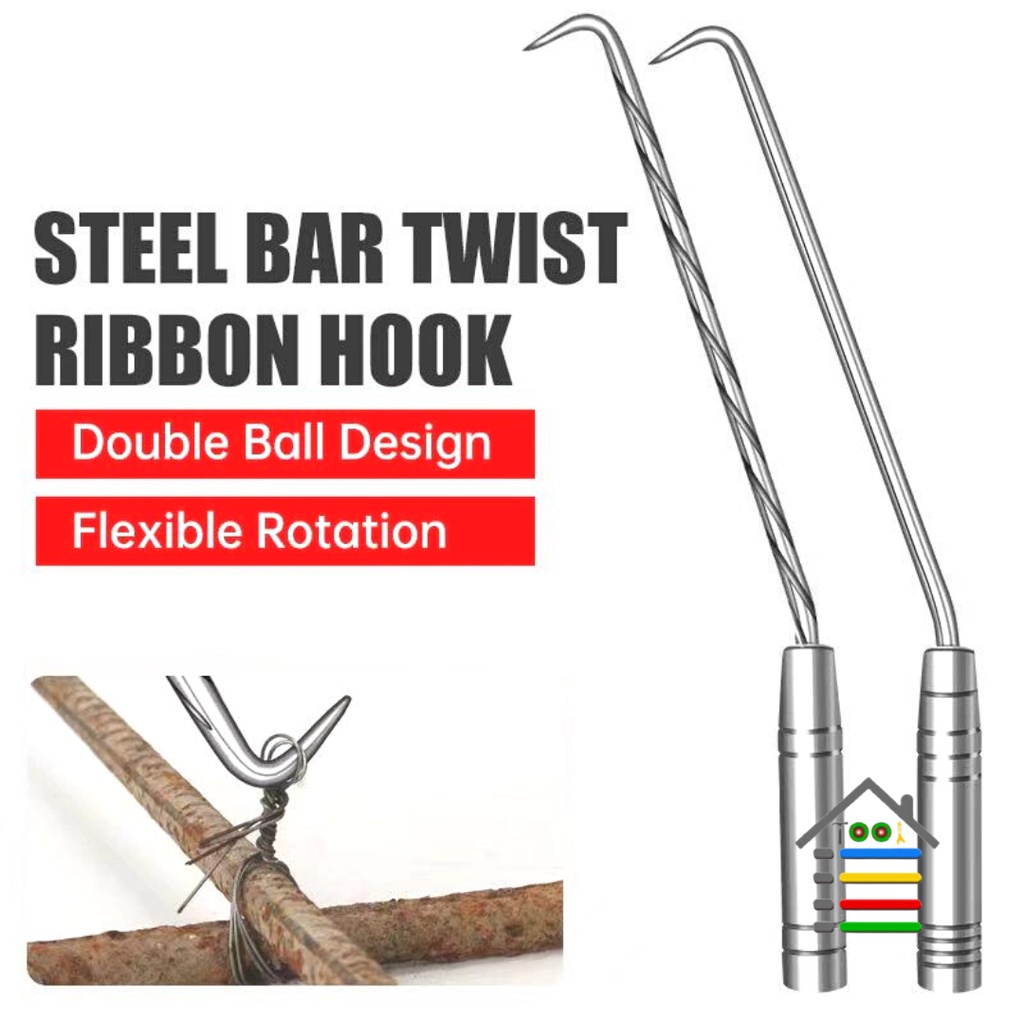 ALAT IKAT KAWAT BENDRAT REBAR TWIST RIBBON HOOK