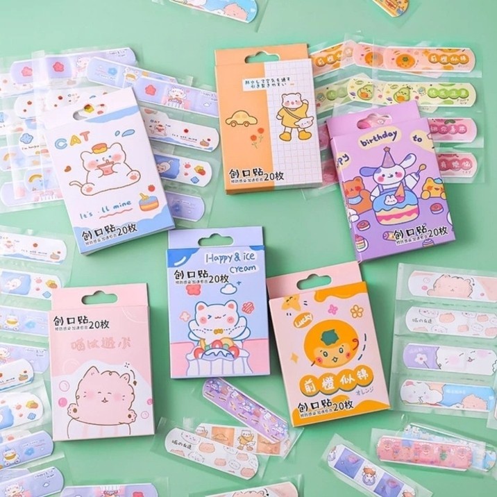 MH - plester karakter anak - hansaplas motif - plester luka anak